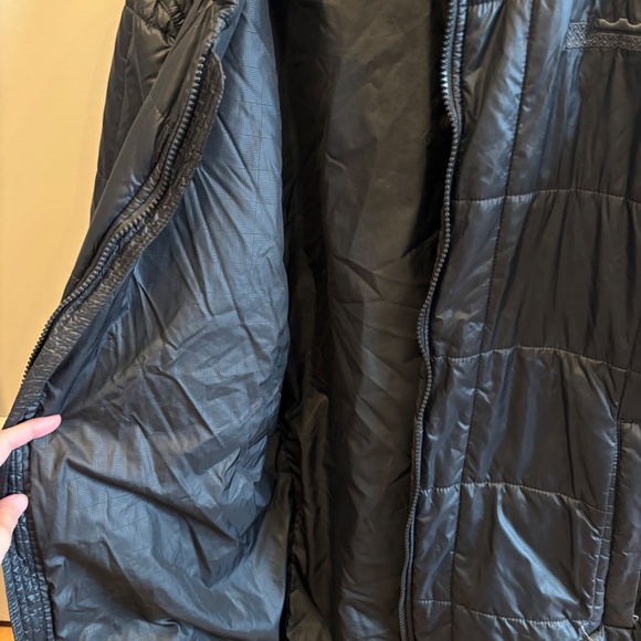 NIKE LEBRON JAMES 6 MEN'S SIZE M BLACK PUFFER QUILTED JACKET - Picture 4 of 14